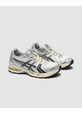 Сріблясті кросівки jjjjound x asics silver/black No Brand Gel Kayano 14