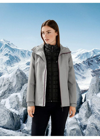 Серая демисезонная термокуртка 2в1 Crivit