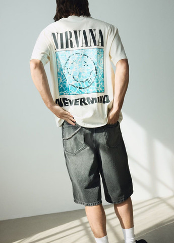 Белая футболка H&M