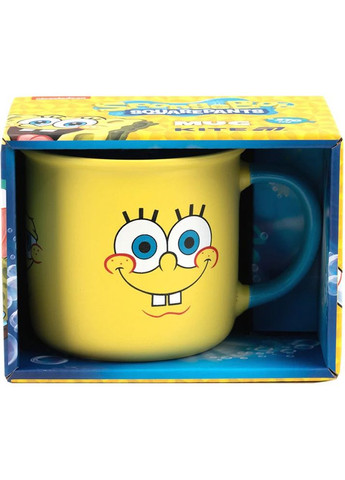 Набір чашок в подарункових упаковках Sponge Bob 350 мл SB25-217-1 4 шт Kite (368559502)