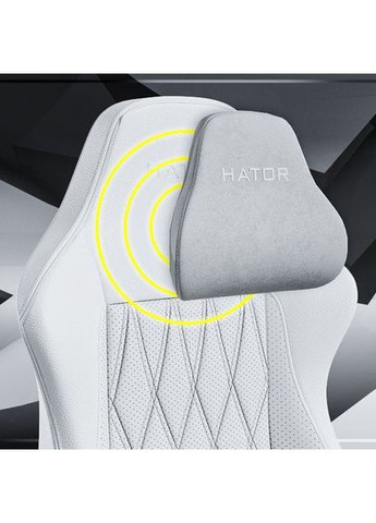 Крісло Darkside 3M PU White (HTC3001M) Hator (355336458)