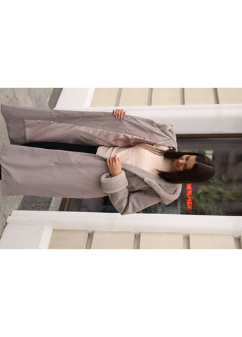 Кавове зимнє Пальто MN