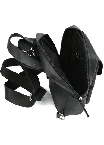 Сумка мужская через плечо сумочка слинг в дорогу планшет спортивный для документов барсетка для телефона Черный 34454 LIMARY (332164414)