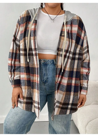 Фланелева сорочка SHEIN (400838084)