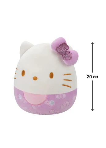 Мягкая игрушка Squishmallows – Hello Kitty (Хелоу Китти) – 20 cm Kellytoy (394245505)