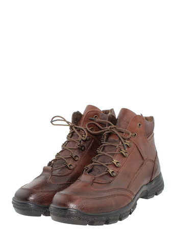 Коричневые осенние ботинки 1012.04 коричневый Goover