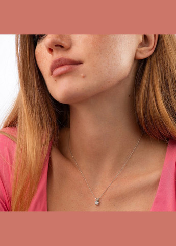 Золотое колье с фианитом кол01364 45 Oniks (264024192)