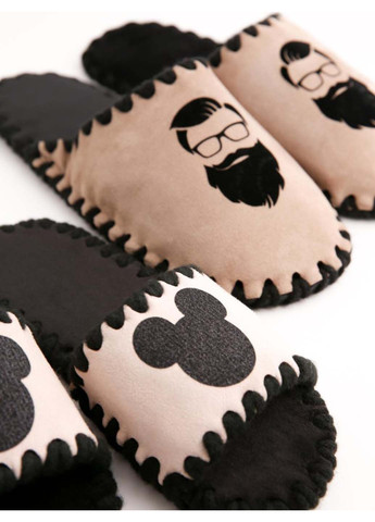 Цветные набор домашних тапочек Family Story