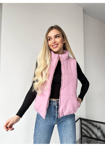 Базова жилетка жіноча на синтепоні 150 (Заміри в описі) GD/GL Модний простір (366883258)