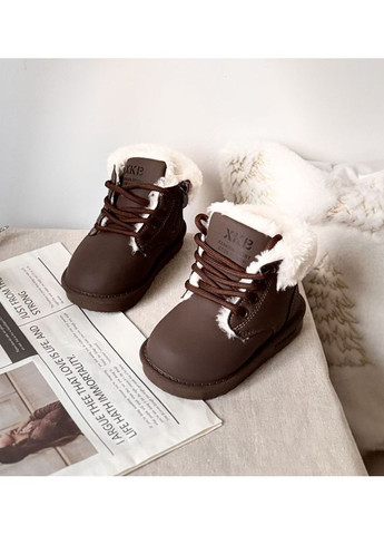 Черевики зимові дитячі колір коричневий 10987 No Brand (370499858)