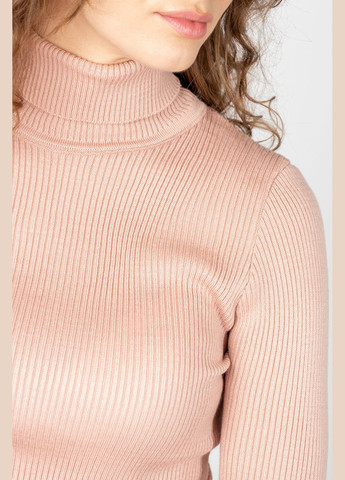 Женский гольф цвет пудровый ЦБ-00233474 Miss rounge (282924836)