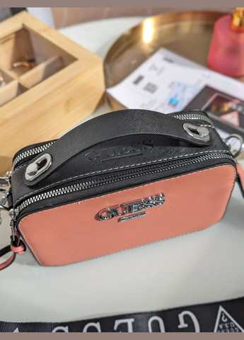 Сумка жіноча рожево-синя крос-боді No Brand (322464807)