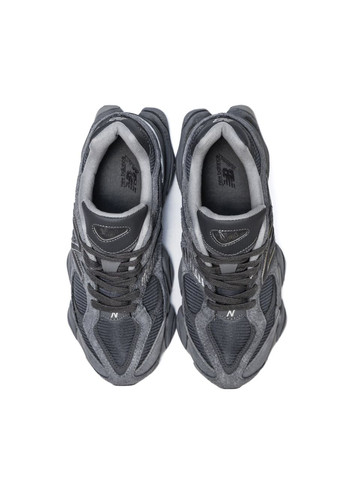 Сіро-синій всесезонні жіночі кросівки new balance grey No Brand 9060