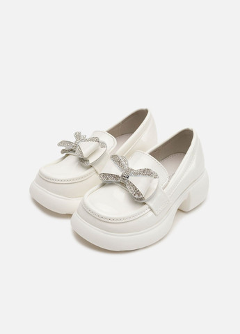 Белые туфли на каблуке для девочки цвет белый cb-00264568 Buddy Sheep