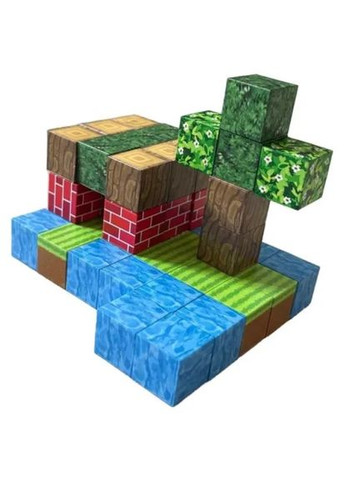 Конструктор для детей Magnetic Cub Джунгли амазонки 48 деталей (2104618673) No Brand (357209807)