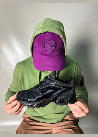 Черные всесезонные мужские кроссовки nike air max x skepta black | найк аир макс черные No Brand