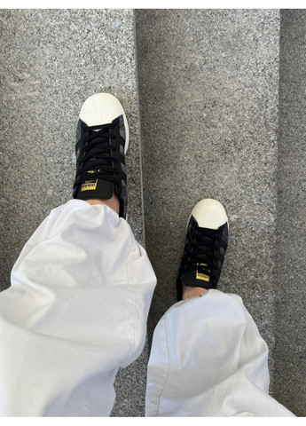 Сірі Осінні кросівки чоловічі adidas superstar x atmos denim pack grey адідас суперстар No Brand