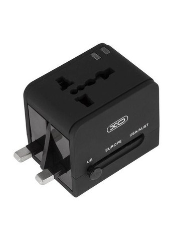Сетевой фильтр Adapter WL-01 EU-US-UK Black XO (362915895)
