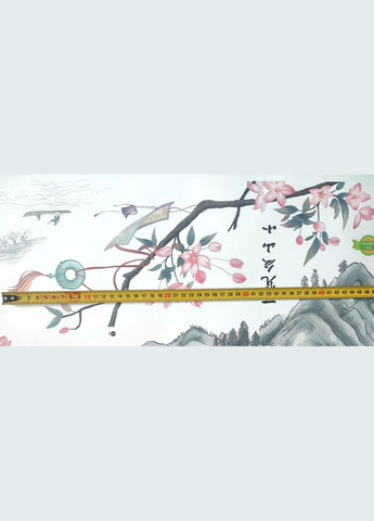 Виниловые наклейки Горы Сакура Япония! (лист 90 х 60 см) Б354-32 No Brand (338624940)