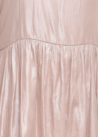 Бежевое кэжуал платье Mango