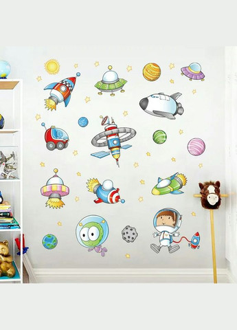 Наклейка на стіну Космос для дітей! (лист 50 х 70 см) Б365-1 No Brand (302241978)