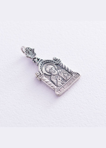 Підвіска Святий Миколай в сріблі 131771 Oniks (264025326)