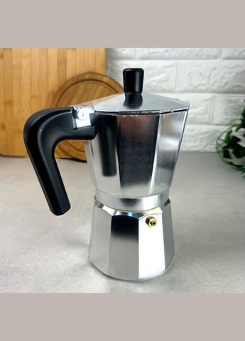 Кофеварка гейзерная из алюминия на 9 чашек кофе, 2083 АП A-Plus (315132811)