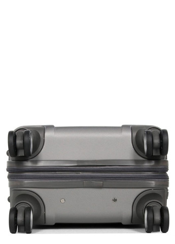 Валіза Франція середня M сіра 66х43х26(+5)см/75л/3.7кг/ 628 WORLDLINE (324802362)