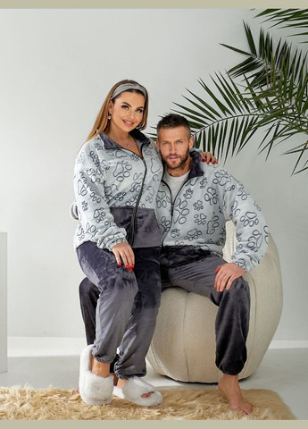 Серая пижама No Brand