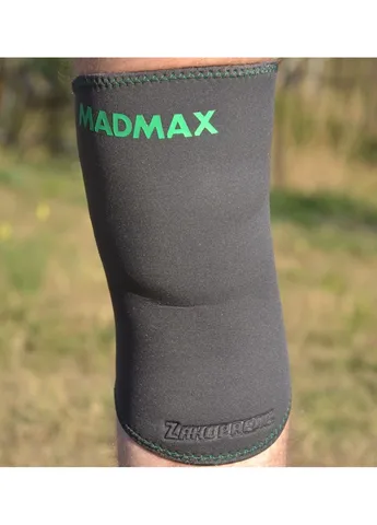 Наколінник MadMax MFA-294 Zahoprene Knee Support Dark Grey/Green (1шт.) Mad Max (412162304)