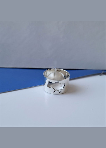 Кольцо серебряное женское кольцо без камней Моя Украина серебро 925 17 размер 49001 5.20г No Brand (306743030)