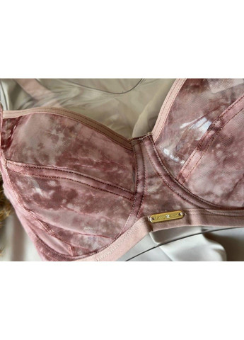 Пудровий бюстгальтер без поролону 11596 пудровий Lanny Mode