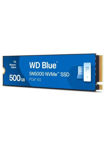 Накопичувач SSD M.2 2280 500GB SN5000 WD (WDS500G4B0E) Western Digital M.2 2280 500GB SN5000 (367592755)