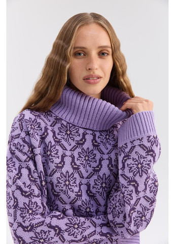 Лавандовый демисезонный свитер "марианна" MEREZHKA