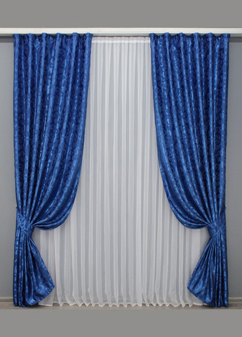 Комплект жаккардовых штор, коллекция "Вензель" 475ш VR-Textil (317638642)