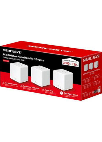 Маршрутизатор Halo H30G (HALO-H30G-3-PACK) Mercusys (339085558)