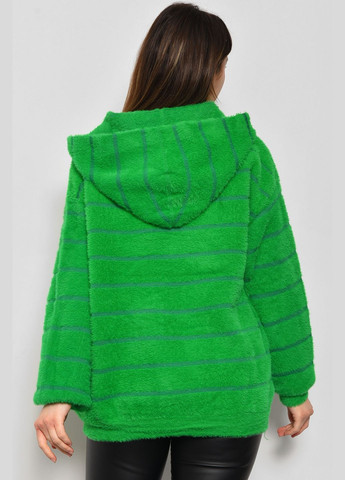Худи женское альпака зеленого цвета Let's Shop (282556773)
