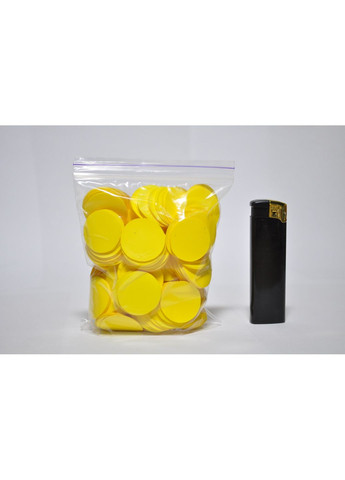 Кружочки желтые матовые No Brand (368969891)