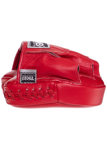 Лапа Изогнутая кожаная (2шт) KING Professional Pro (р-р 16x15x5см, ) (TKFMP_Красный) Top King Boxing (361437167)