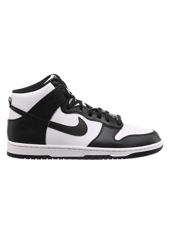 Черно-белые демисезонные кроссовки мужские dunk high retro Nike