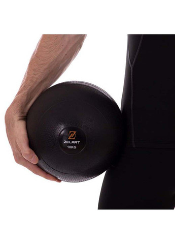 Мяч набивной слэмбол для кроссфита рифленый Modern FI-2672 10 кг Zelart (290109153)