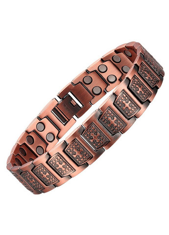 Браслет чоловічий магнітний мідний на руку Cooper (325881204)