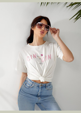 Женская футболка с надписью Avanti - (333655399)