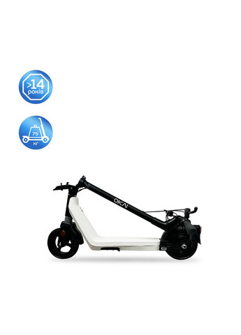 Электросамокат Zippy ES50C Black 8" 250W/500W, 5.2Ah, 20 km, 25 km/h, 10°, 13.5 kg OKAI ES50C Zippy (342722288)