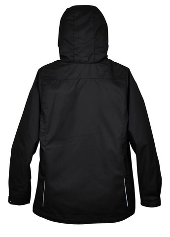 Чорна демісезонна лижна куртка на флісі Core 365