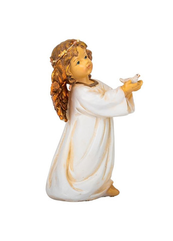 Фигурка с подстветкой Ангел с голубем 26х17 см 10507-003 полистоун No Brand (346534645)