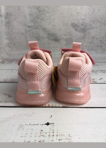 Рожеві всесезонні кроcівки дитячі для дівчинки рожевий (266) Clibee