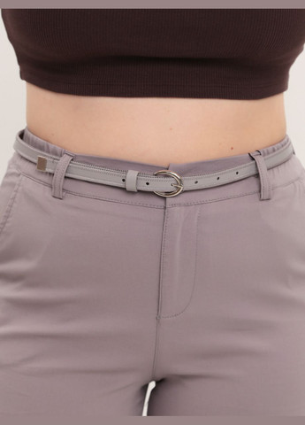 Брюки женские серые широкие со стрейчем большие размеры CARMITO Палаццо (329854069)