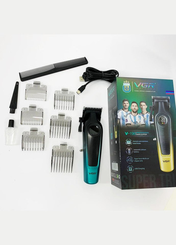 Акумуляторна машинка для стрижки V-196 GREEN VGR (364666058)