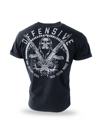 Чорна футболка Dobermans Aggressive